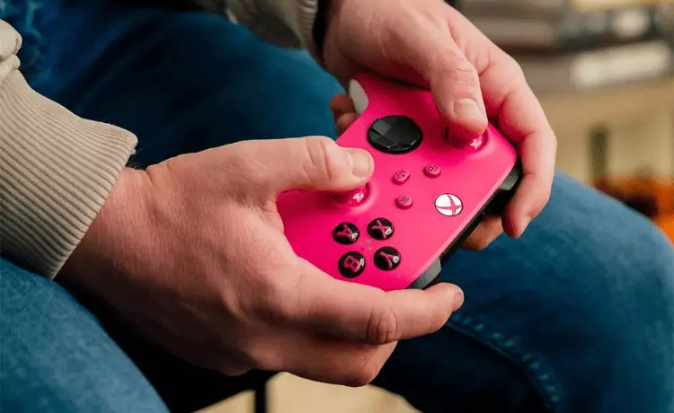 Xbox controle - rosa - deep pink