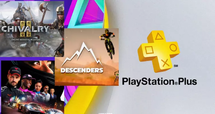 PS Plus - maio - Playstation - Grid Legends - Chivalry 2 - Descenders