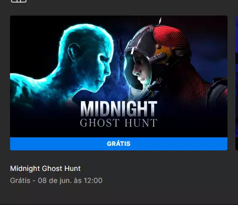 Midnight Ghost Hunt grátis na Epic Games Store