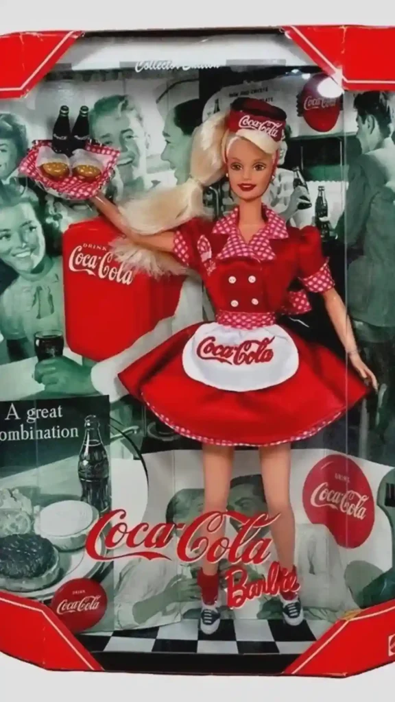 bARBIE pARCERIA COM Coca Cola