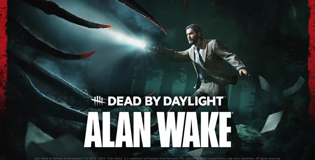 Alan Wake em Dead By Daylight.