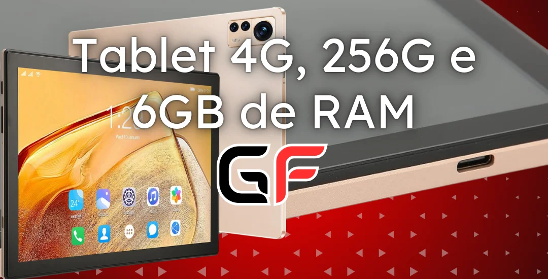 Amazon Tablet Mais Barato Momento - 256GB, 6GB RAM, IPS.