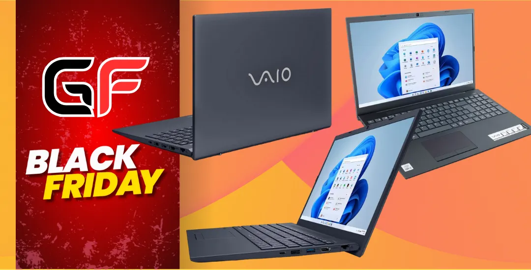 Black Friday Ofertas Imperdíveis em Notebooks Office - VAIO FE15