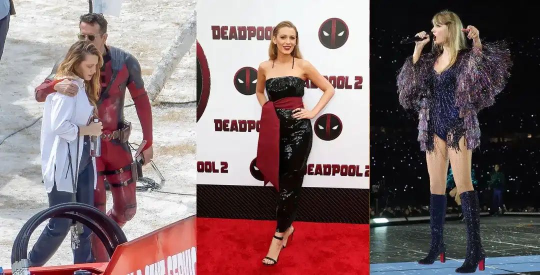 Blake Lively Como Lady Deadpool ou Taylor Swift