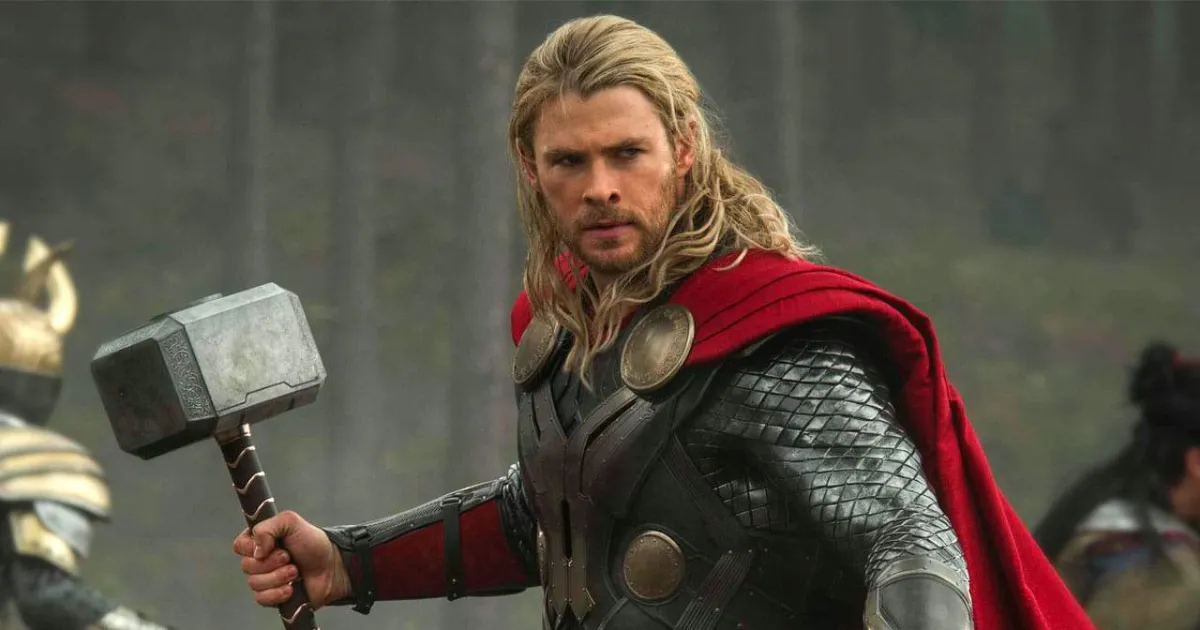Chris Hemsworth como Thor (Marvel).