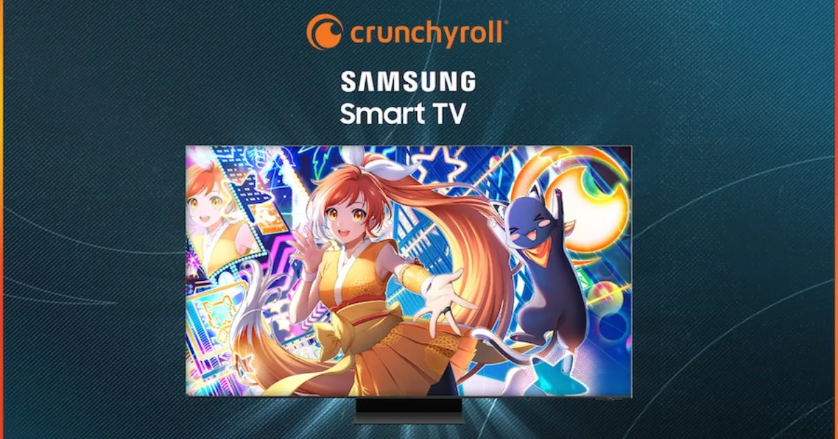 Crunchyroll Chega às Smart TVs Samsung