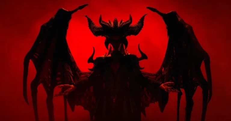 Diablo 4 - Blizzard. Silhueta de Lilith.