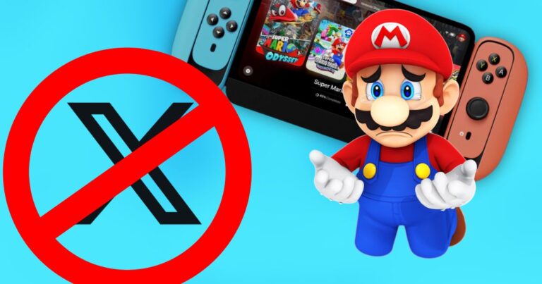 É o fim do X no Nintendo Switch.