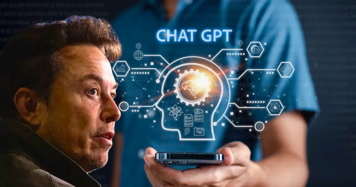 Elon Musk e ChatGPT (OpenAI).