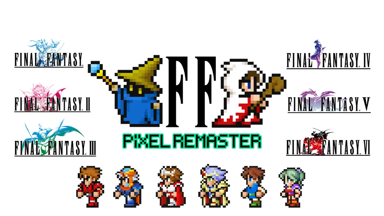 Final Fantasy Pixel Remaster e Dragon Quest chegam ao Xbox