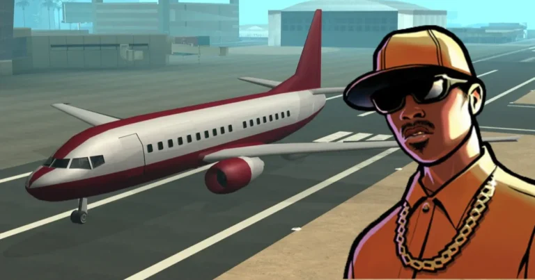 GTA San Andreas sobre o enigma dos aviões