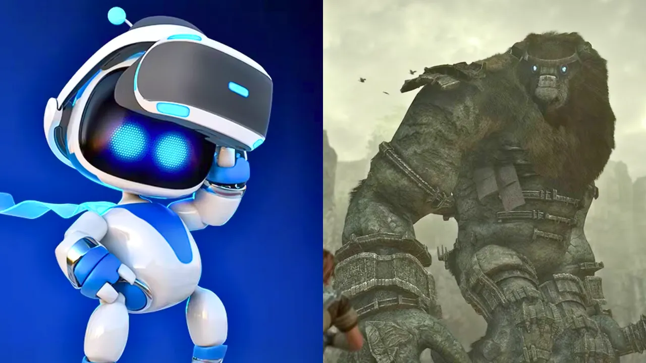 Japan Studio - Shadow of the Colossus e Astro Bot