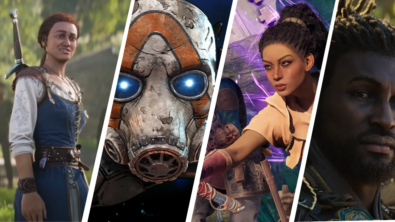 Jogos RPGs - Lista - Borderlands 4, Avowed, Fable e Assassin's Creed Shadows