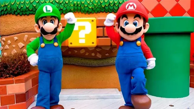 Luigi Surpreende em Pedido de Casamento em Nintendo World