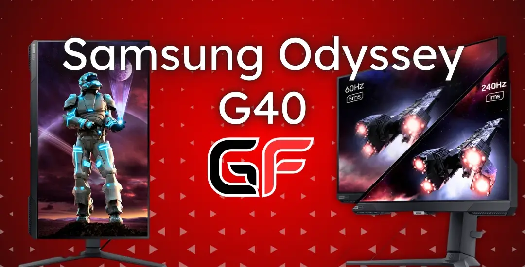 Monitor Gamer Odyssey G40 da Samsung