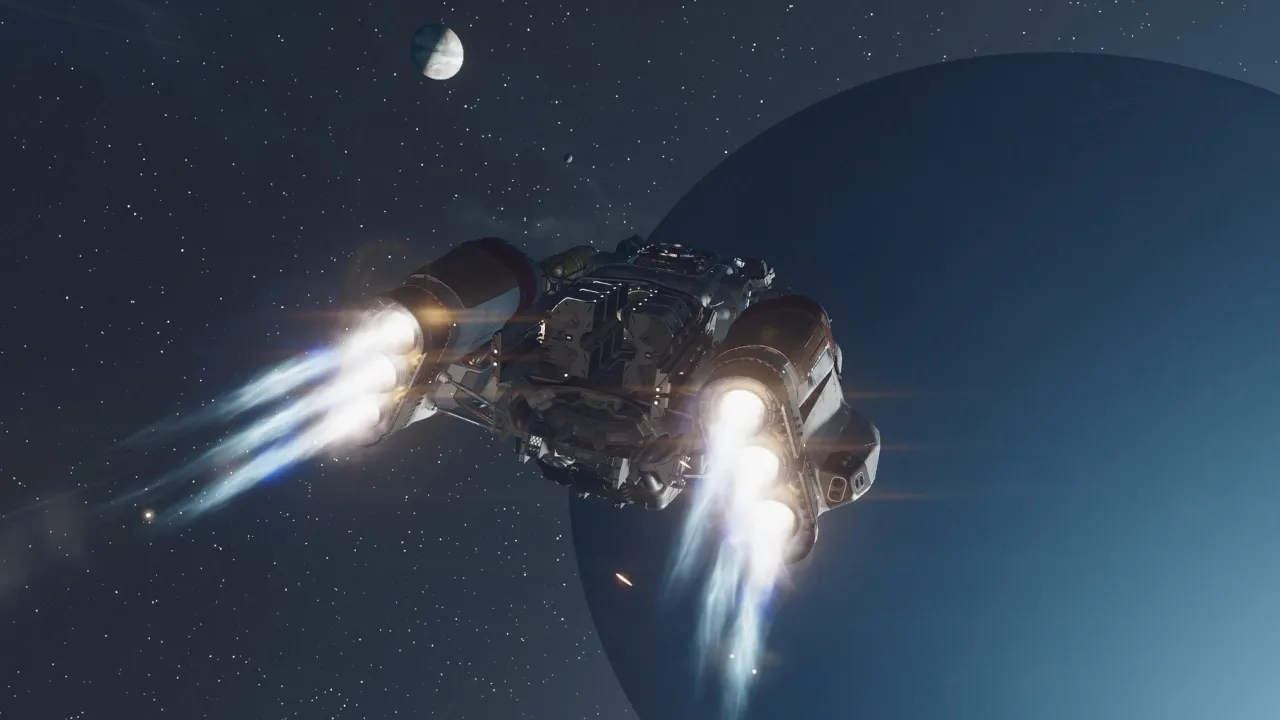 Nave espacial em Starfield - Bethesda - Jogo - Xbox (1)