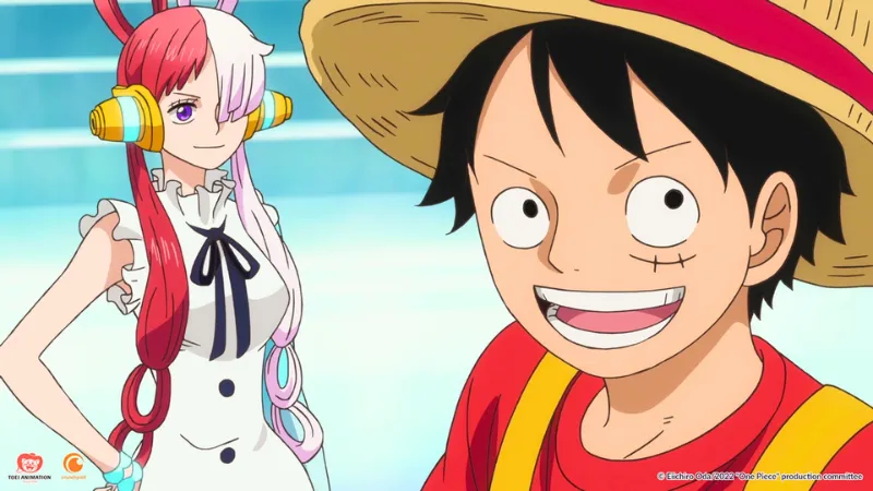 Uta e Luffy. One Piece Lista de Filmes.