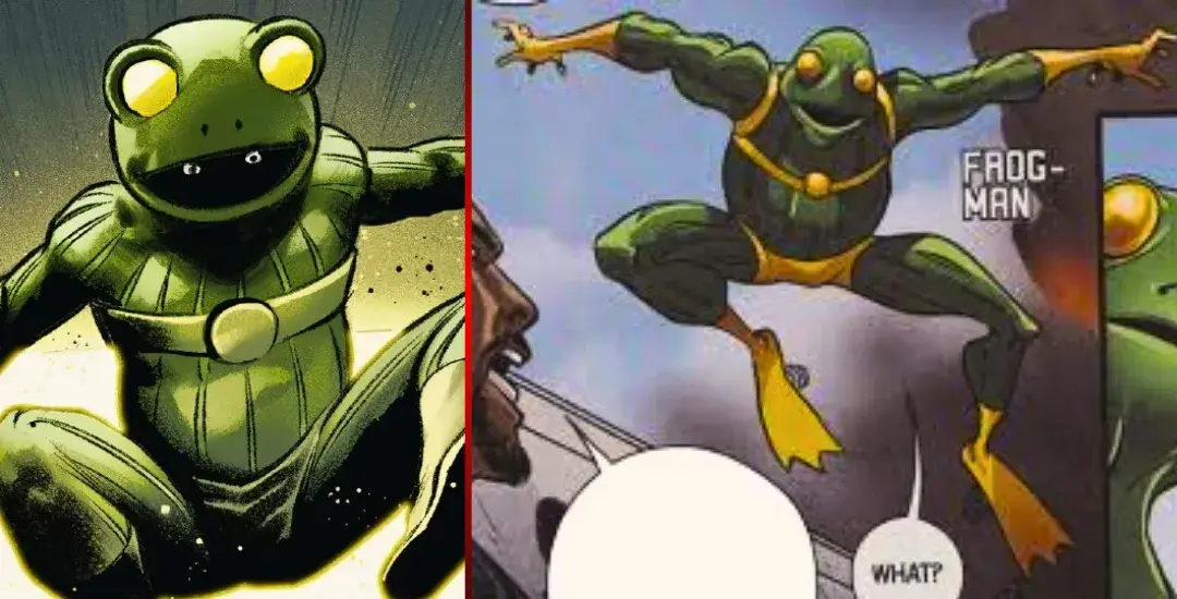 Os 13 Heróis Mais Fracos da Marvel Comics - Frog-Man