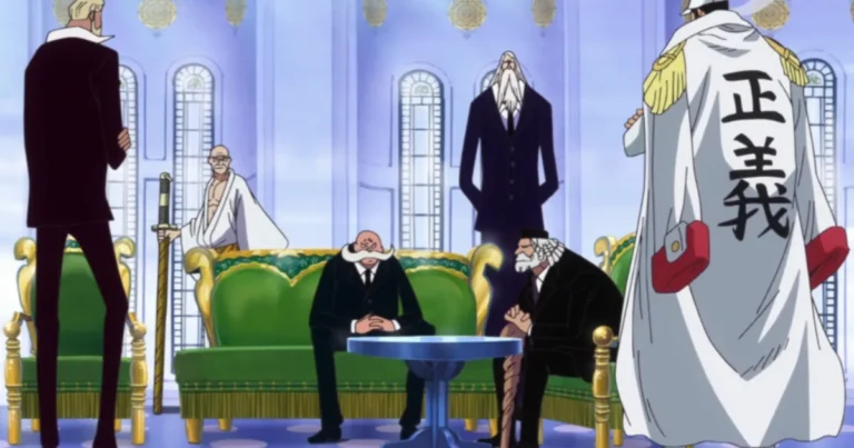 Os Cinco Anciões (Gorousei) em One Piece