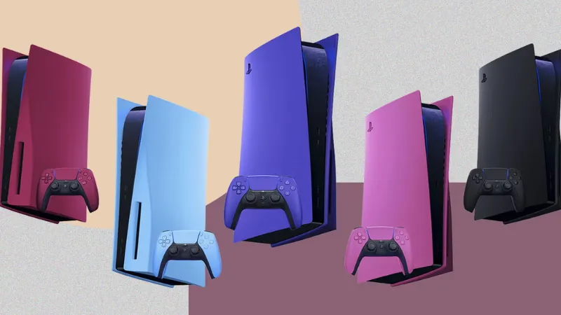 PS5 Slim: Sony Lança Cores Inovadoras, Confira!