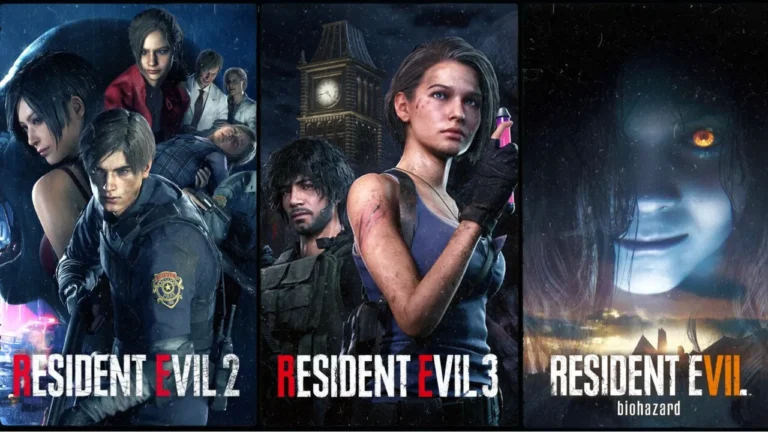 Resident Evil 2, 3 e 7 - Capcom no PS5