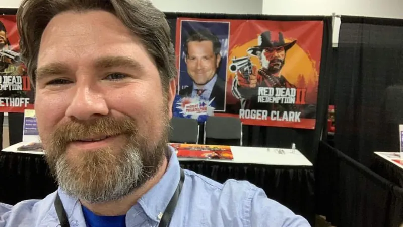 Roger Clark - Red Dead Redemption 2. Atores de Dublagem de Videogames.