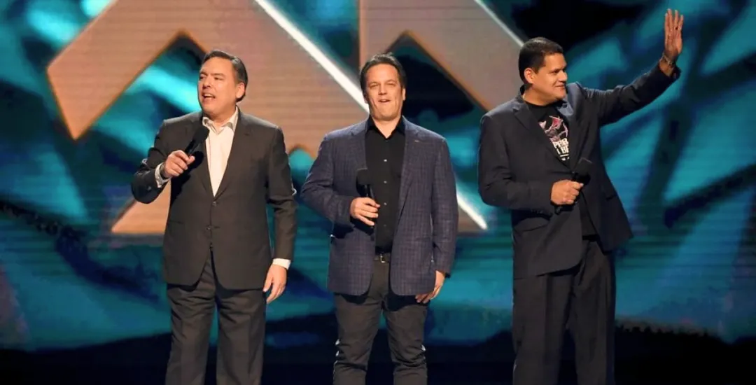 The Game Awards 2023 - Shawn Layden, Phil Spencer e Riggie Fils-aime