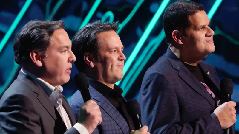 The Game Awards 2023 - Shawn Layden, Phil Spencer e Riggie Fils-aime