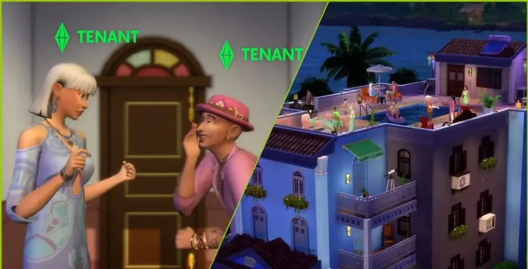 Com a nova expansão do The Sims o seu Sim pode gerenciar aluguéis