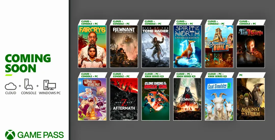 Xbox Game Pass Far Cry 6 e outros para dezembro