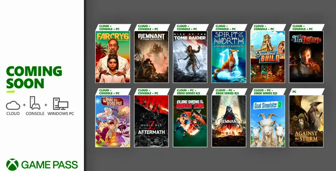6 jogos estreiam no Xbox Game Pass em outubro; veja quais